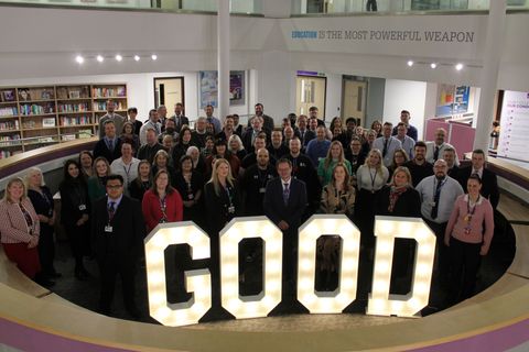 The Sixth Form Bolton celebrate GOOD Ofsted Report