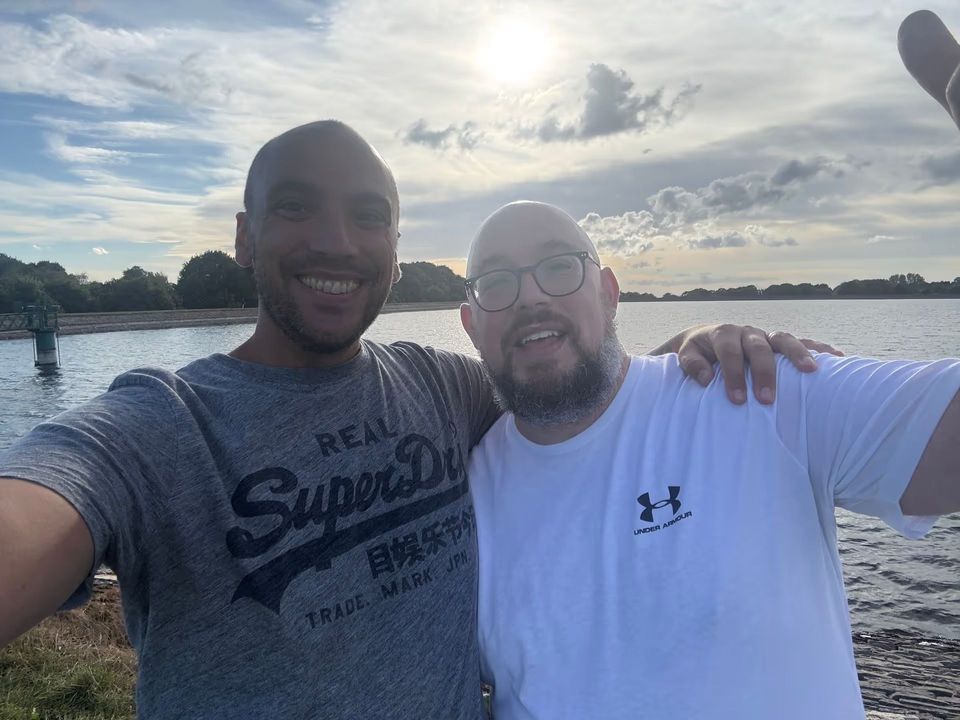 Image of Andy Howard and Bill Blackwood