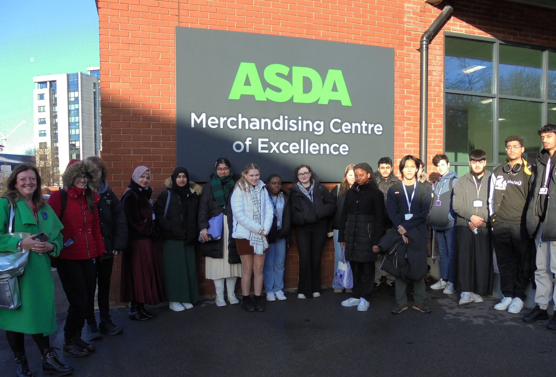 The Sixth Form Bolton B6 Students Visit Asda HQ for Workplace Safari