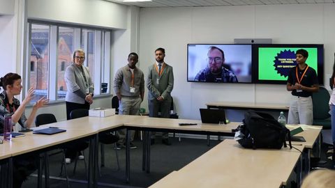 Sixth Form Bolton Students Pitch Award-Winning Ideas to Asda Board