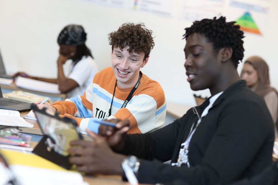 Image of students learning