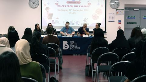 Sixth Form Bolton Health & Social Care Students Inspired by Expert Guest Panel