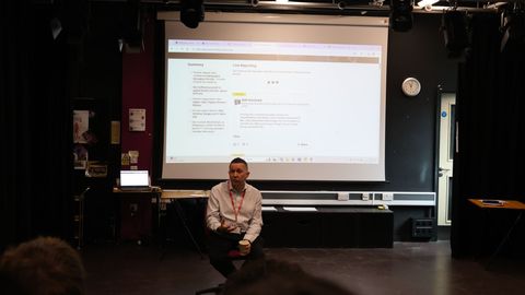 BBC Sports Journalist and Editor Colin Paterson Shares Insights with Sixth Form Bolton Students