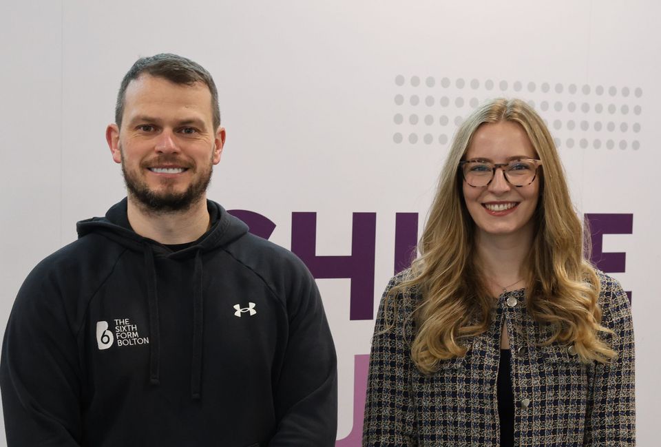 Image of Nick Fisher and Annabel Jackson- Student Leadership Co-ordinators 