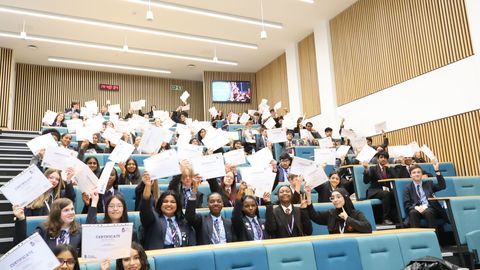 Students from Local Schools Celebrate Graduation from B6 Future Honours Programme at Lancaster University