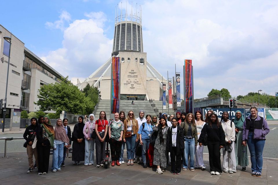 Group Image of Liverpool Trip