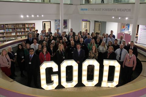 The Sixth Form Bolton celebrate GOOD Ofsted Report