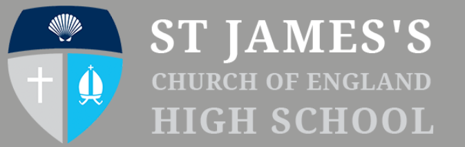 St James's Church of England High School Logo