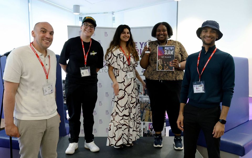 Image of Andy Howard, Romona, Noor, Tianna and Shaks