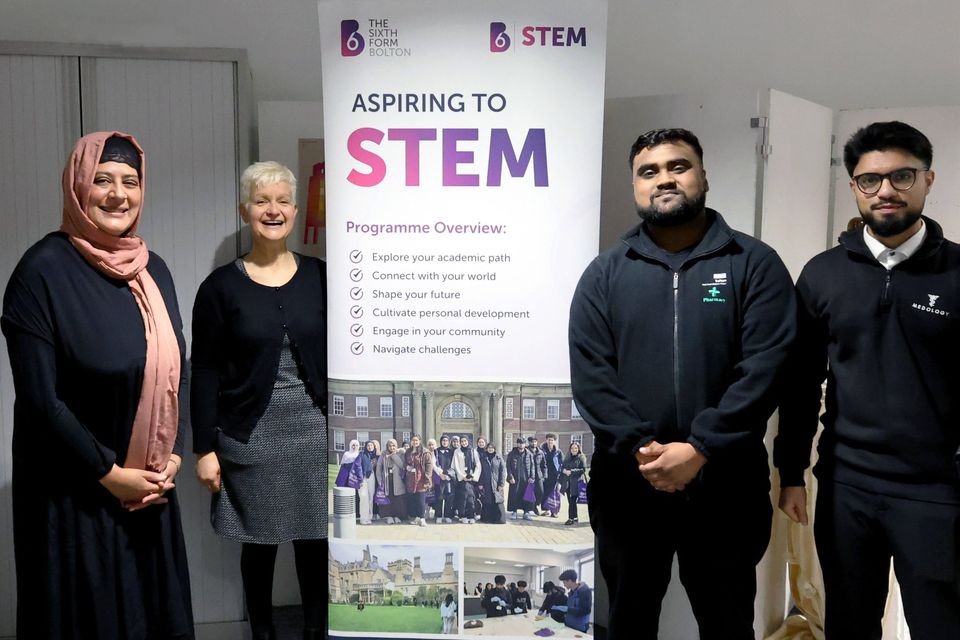 Image of guest speaker at STEM Careers Event Image of guest speaker at STEM Careers Event