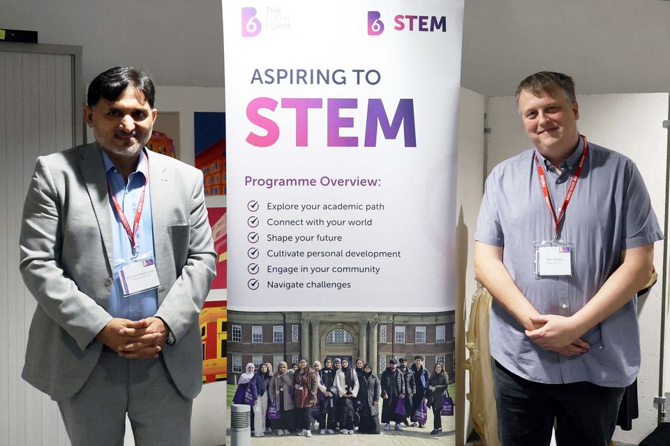 Image of guest speaker at STEM Careers Event Image of guest speaker at STEM Careers Event