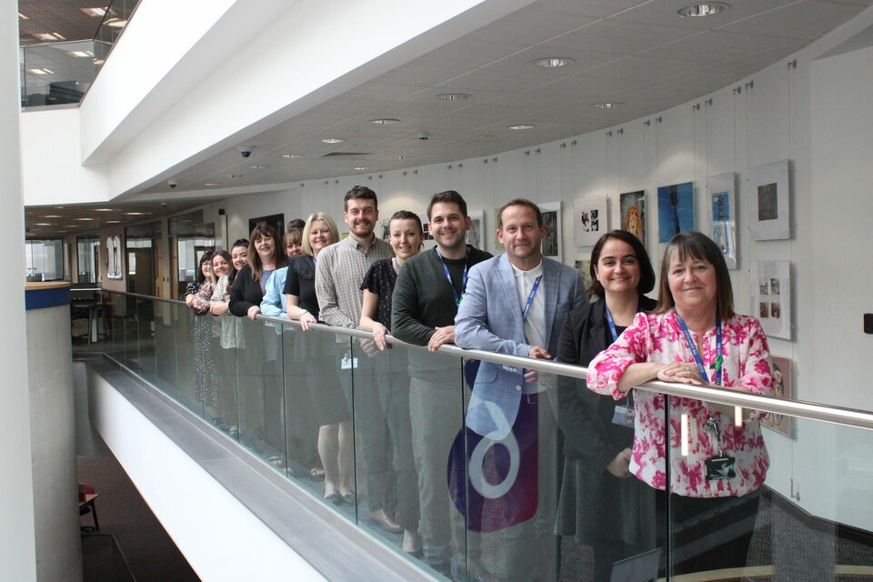 Image of the staff in the B6 Learning Services Team